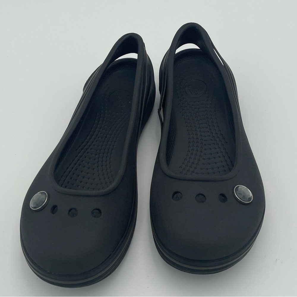 CROCS Kids Black Slip-On Sandals